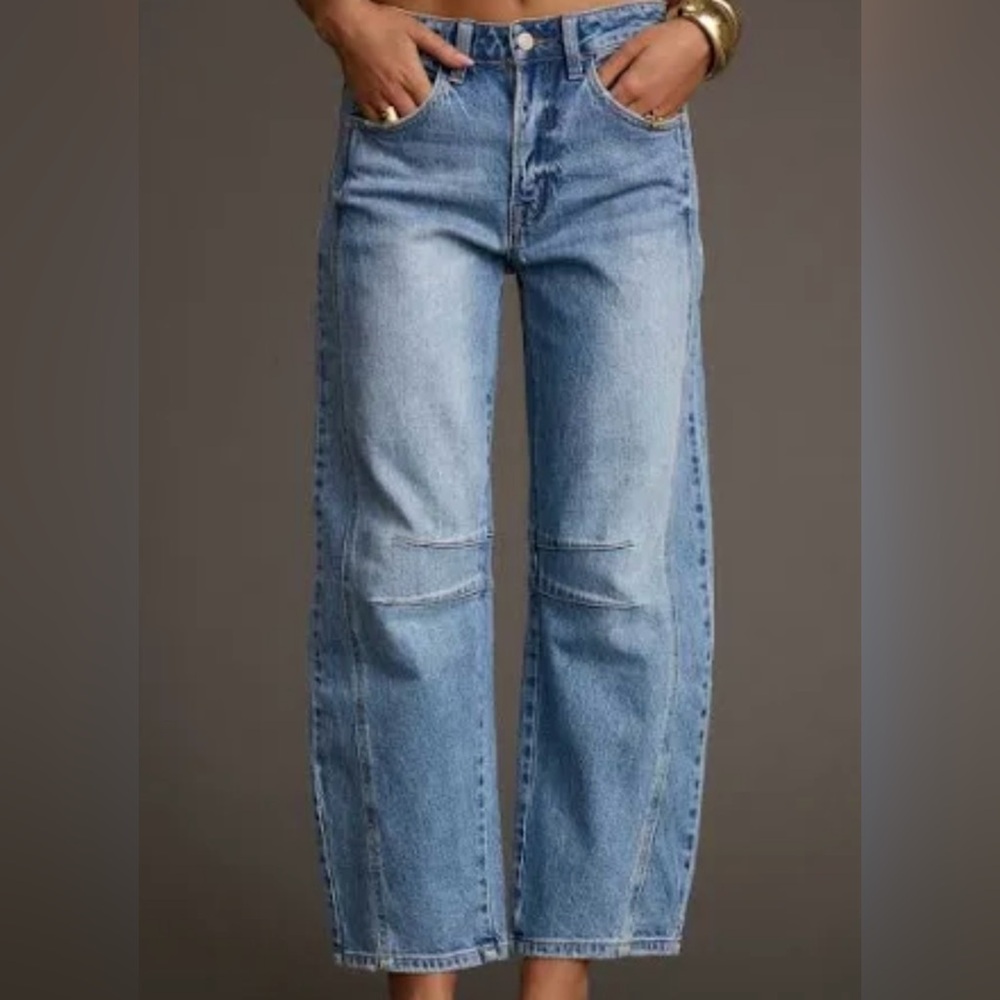 Muse Barrel Denim Preowned In Excellent Condition Women’s Jeans.